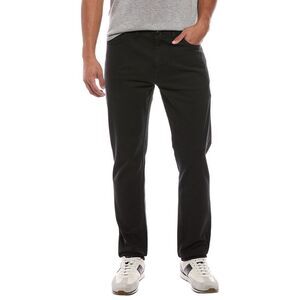 Isaia Mens  Slim Straight 5-Pocket Pant, Black